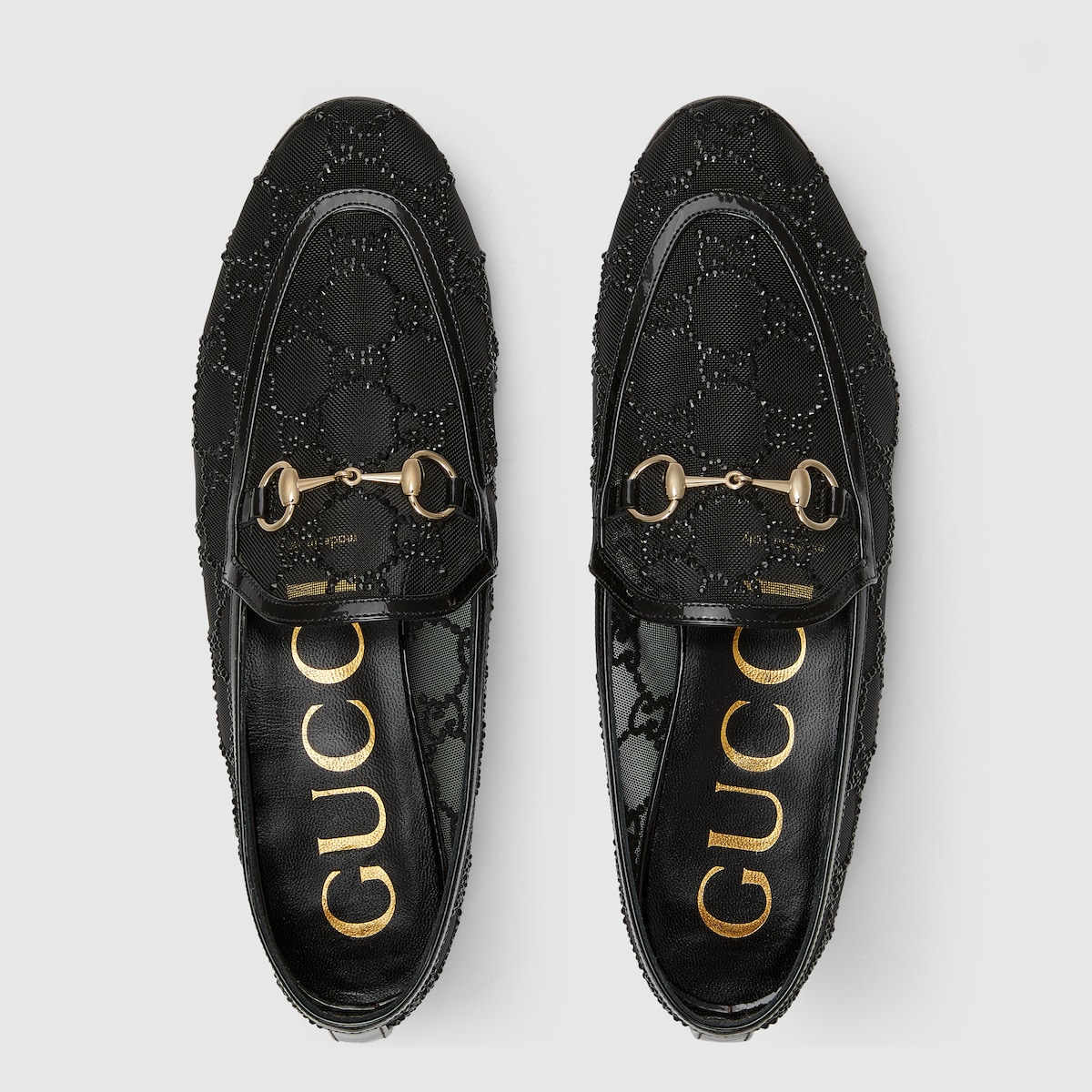 Gucci Women’s GG crystal Gucci Jordaan loafer - Image 2